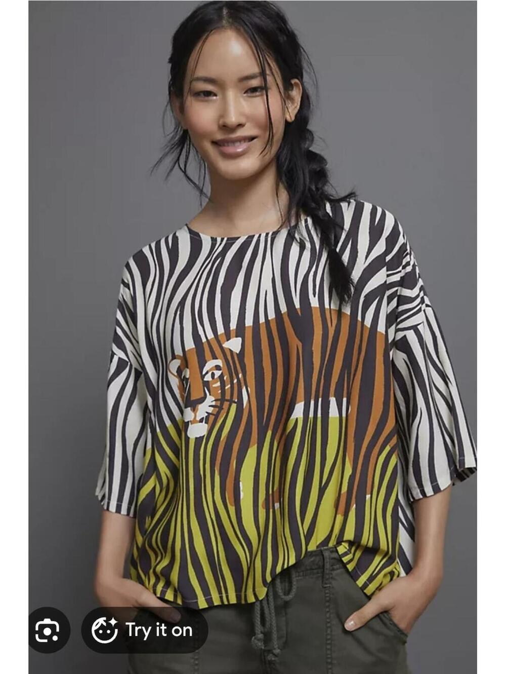 Corey Lynn Carter Womens Blouse Size Medium
